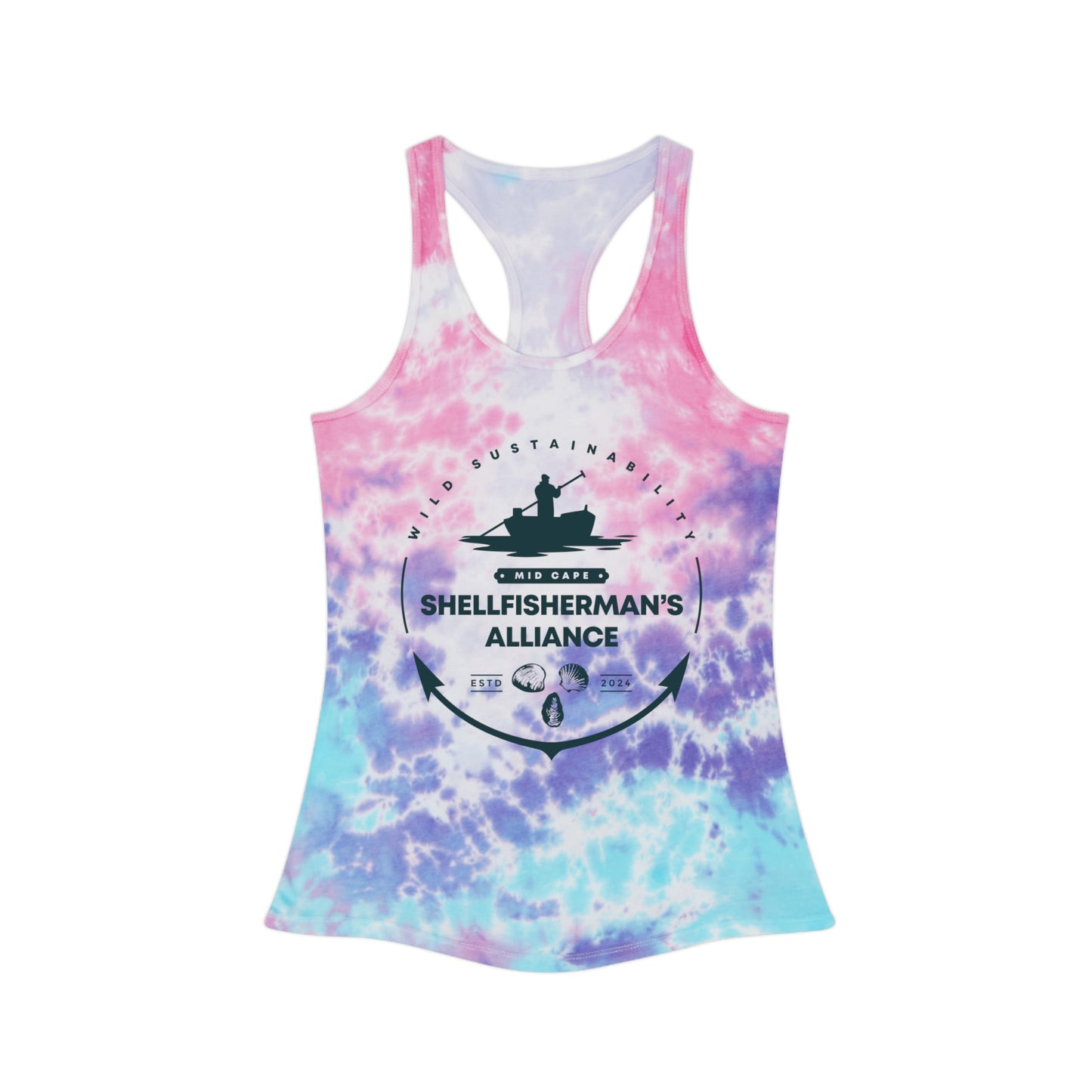 Tie Dye Racerback Tank Top